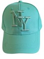 Casquette vert spring, "fashion essential" de vos tenues, logo NY vert.