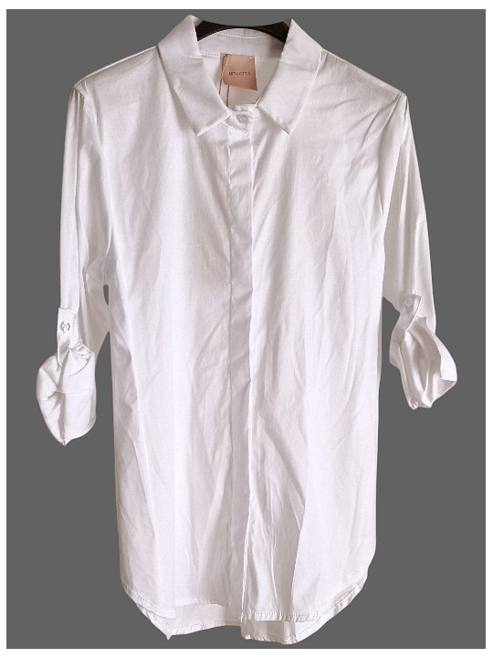 Chemise basique blanche de chez Zetta Otto.