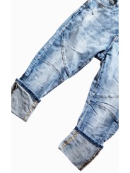 Jean forme carotte baggy stone washed de chez Sexy Woman